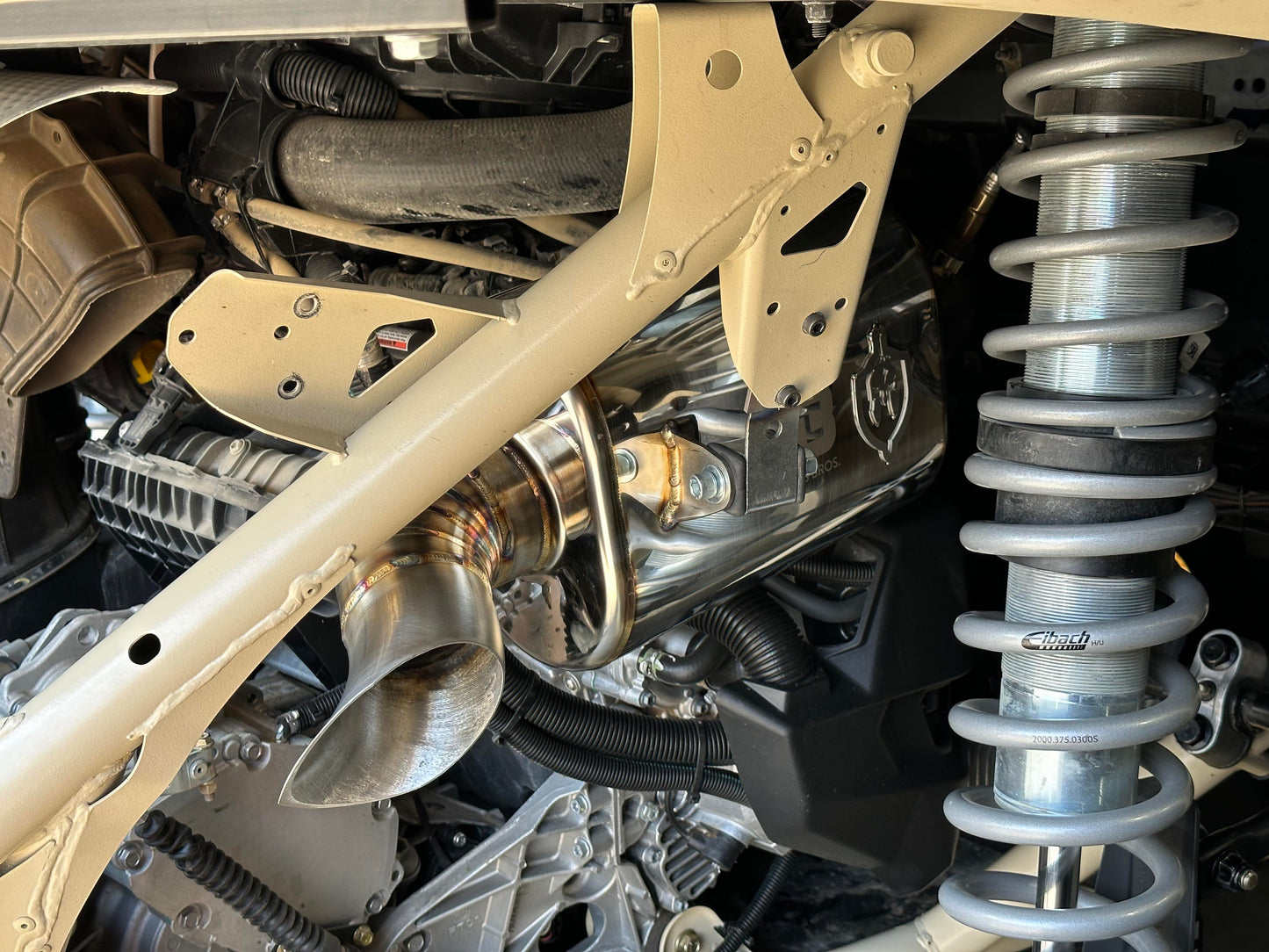 Ironclad Industries Can-Am X3 Side Exit "Quiet" Exhaust