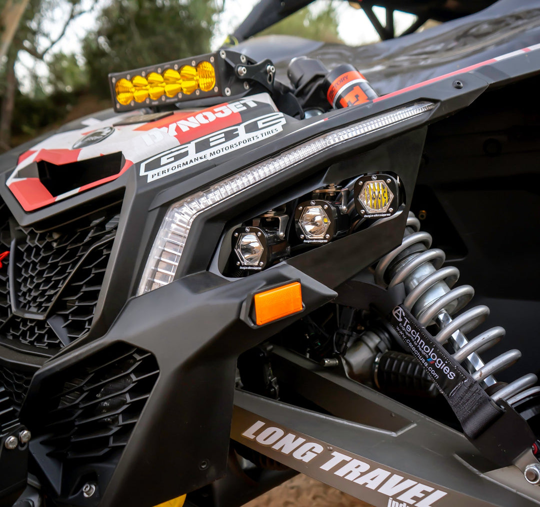 Baja Designs Laser Headlight Kit | Can-Am X3