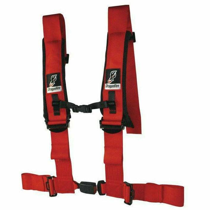DragonFire Racing 4 Point 3" EZ-Adjust Harness with Buckle