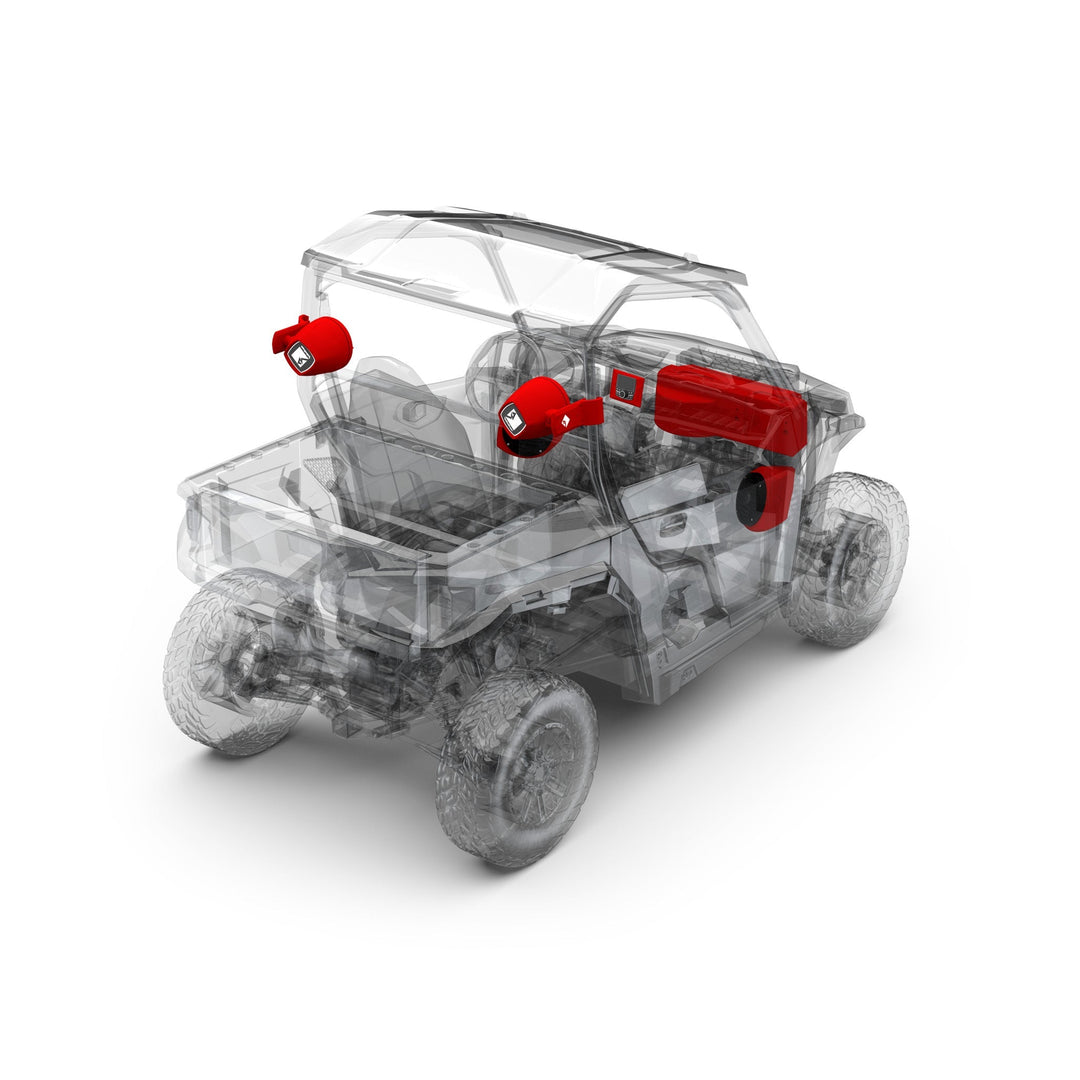 Polaris General Rockford Fosgate Audio Kit (Stage 4)