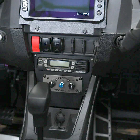 RZR Pro Series Vertical Radio and Intercom Bracket