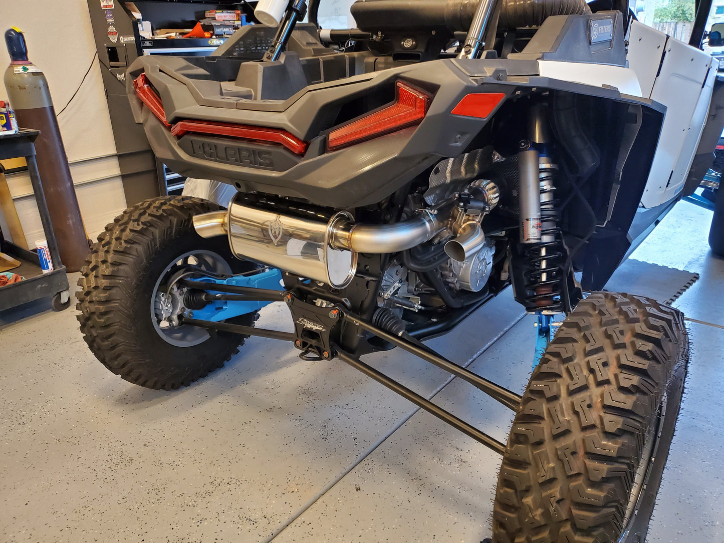 Turbo RZR Exhaust (Valved)