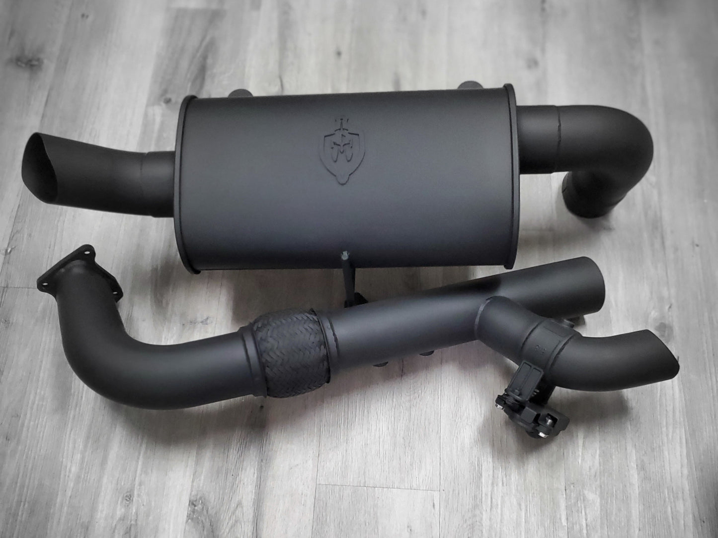 Ironclad Industries Polaris Turbo RZR Exhaust (Valved)