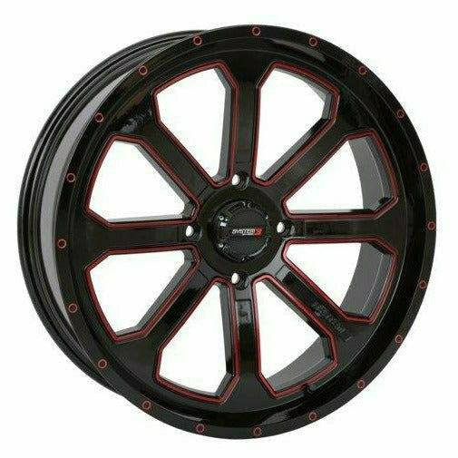 System 3 Off-Road ST-4 Wheel (Black/Red)