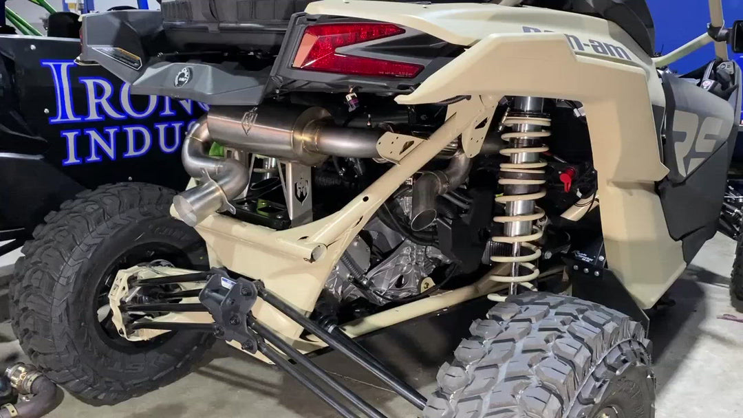 Ironclad Industries Can-Am X3 "Reaper" Exhaust