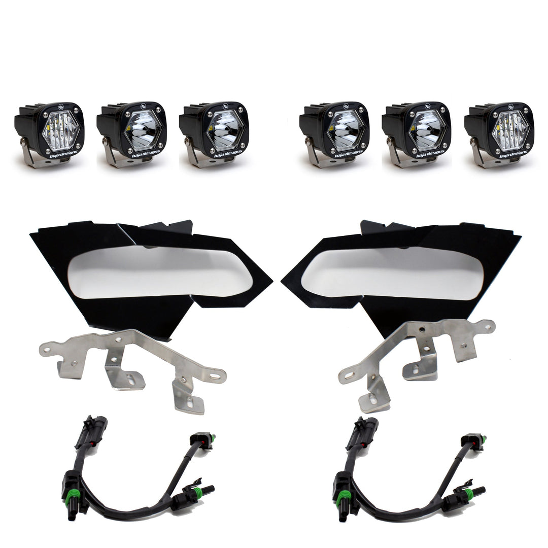 Baja Designs LED Headlight Kit | Can-Am X3