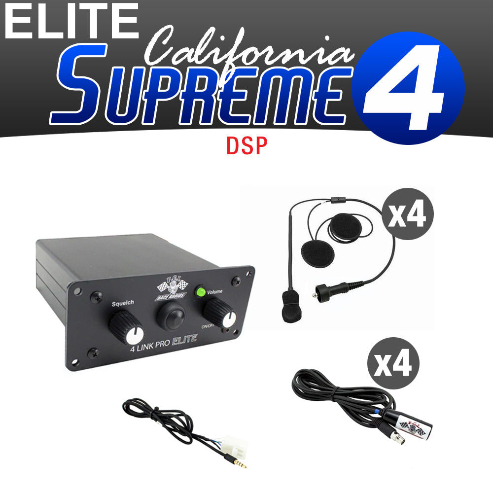 Elite California Supreme Package 4 Seat With DSP
