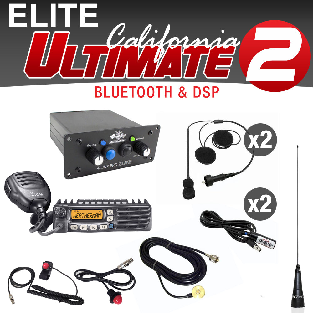 Elite California Ultimate Package 2 Seat With Bluetooth And DSP