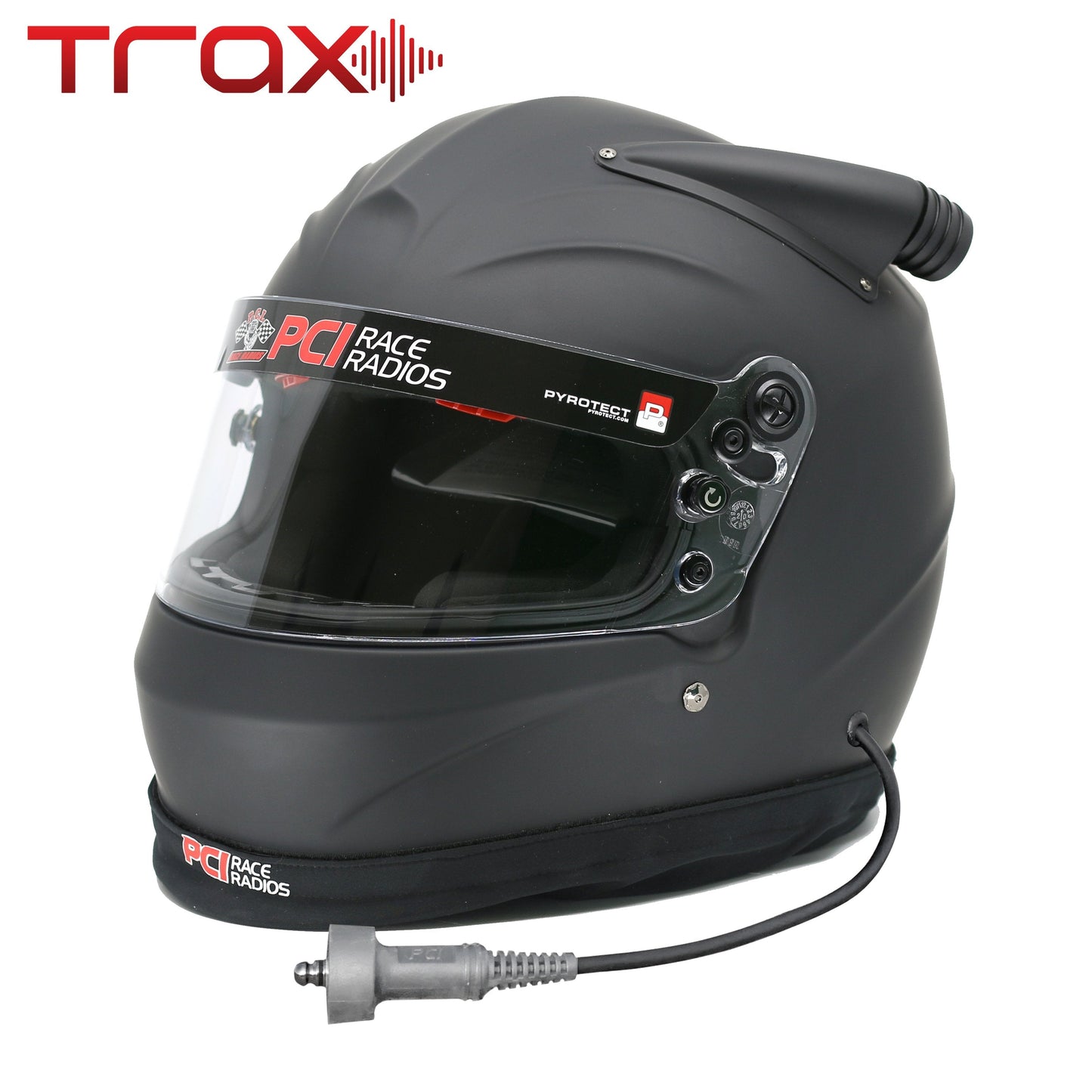 Pyrotect Sportmax DOT Midair Helmet With Trax Wiring