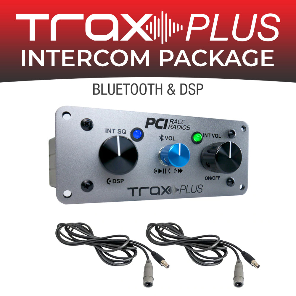 Trax Plus Intercom Package With Bluetooth and DSP
