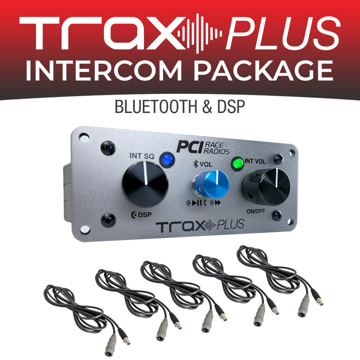 Trax Plus Intercom Package 5 Seat With Bluetooth and DSP