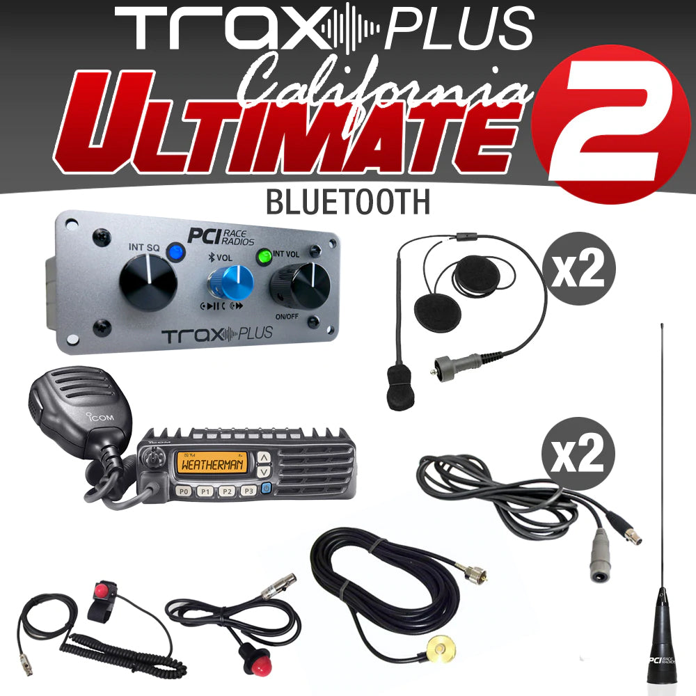 Trax Plus California Ultimate Package With Bluetooth