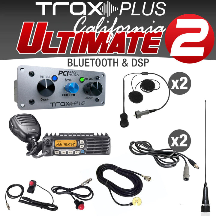 Trax Plus California Ultimate Package With Bluetooth and DSP