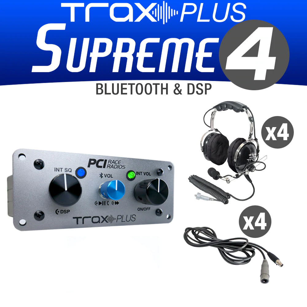 Trax Plus Supreme Package 4 Seat With Bluetooth and DSP