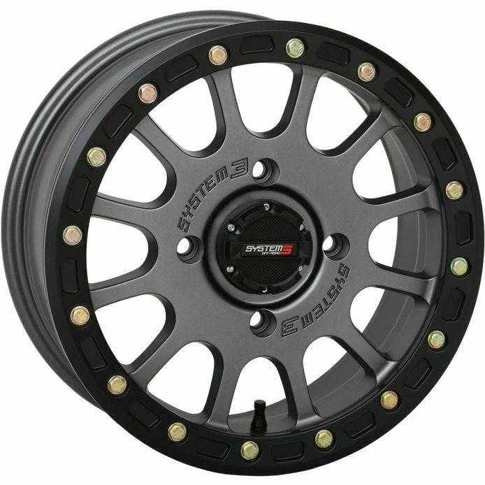 System 3 Off-Road SB-5 Beadlock Wheel (Gunmetal/Black)